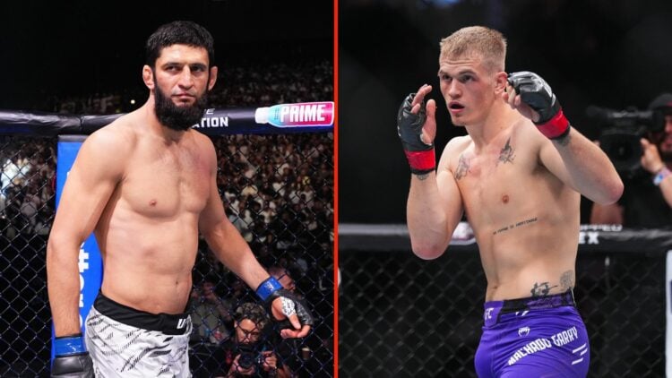 Khamzat Chimaev and Ian Machado Garry