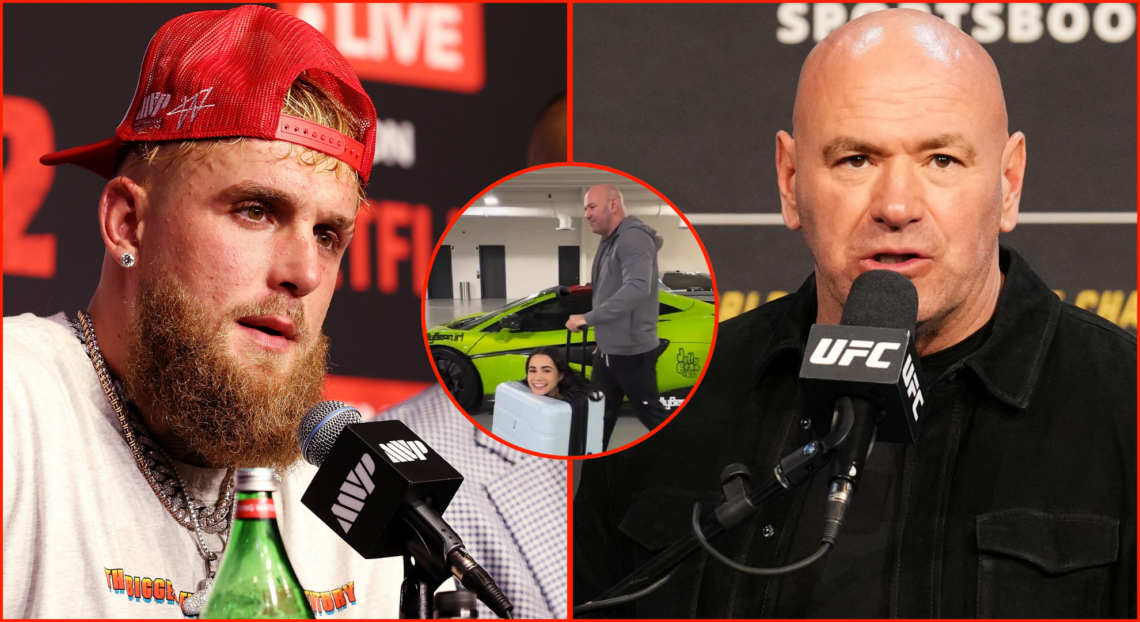 Jake Paul, Dana White