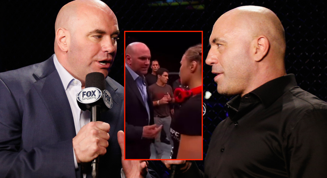Ronda Rousey, Dana White, Joe Rogan