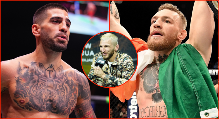 Ilia Topuria, Dan Hooker, Conor McGregor