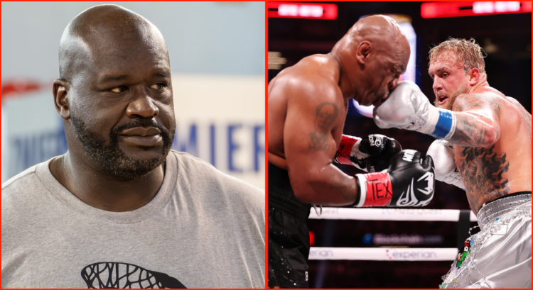 Shaquille O'Neal, Jake Paul, Mike Tyson