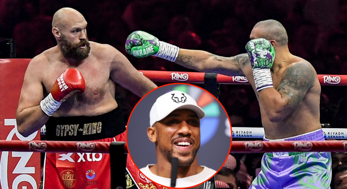 Anthony Joshua, Oleksandr Usyk, Tyson Fury