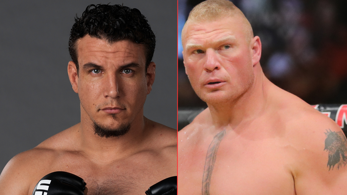 Frank Mir and Brock Lesnar
