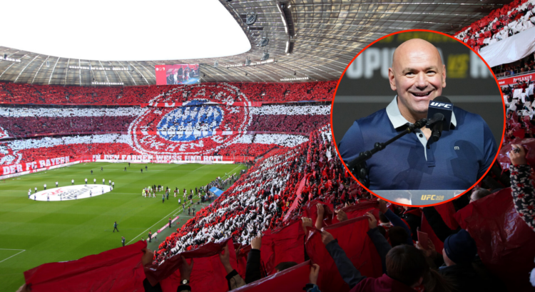 Pop out of Dana White at UFC 308 and FC Bayern Muenchen v FC Augsburg - Bundesliga