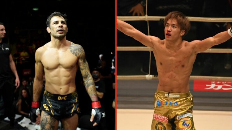 Alexandre Pantoja and Kai Asakura