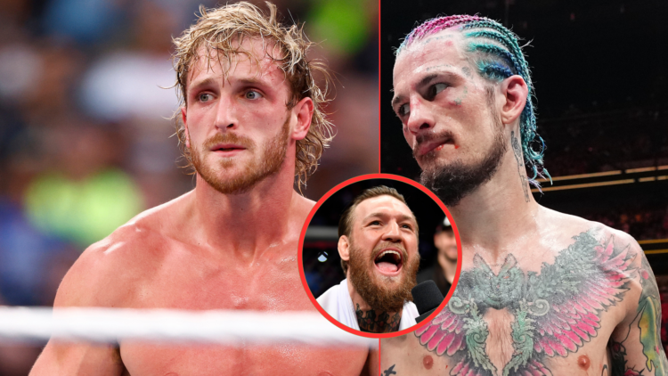 Logan Paul, Conor McGregor and Sean O'Malley