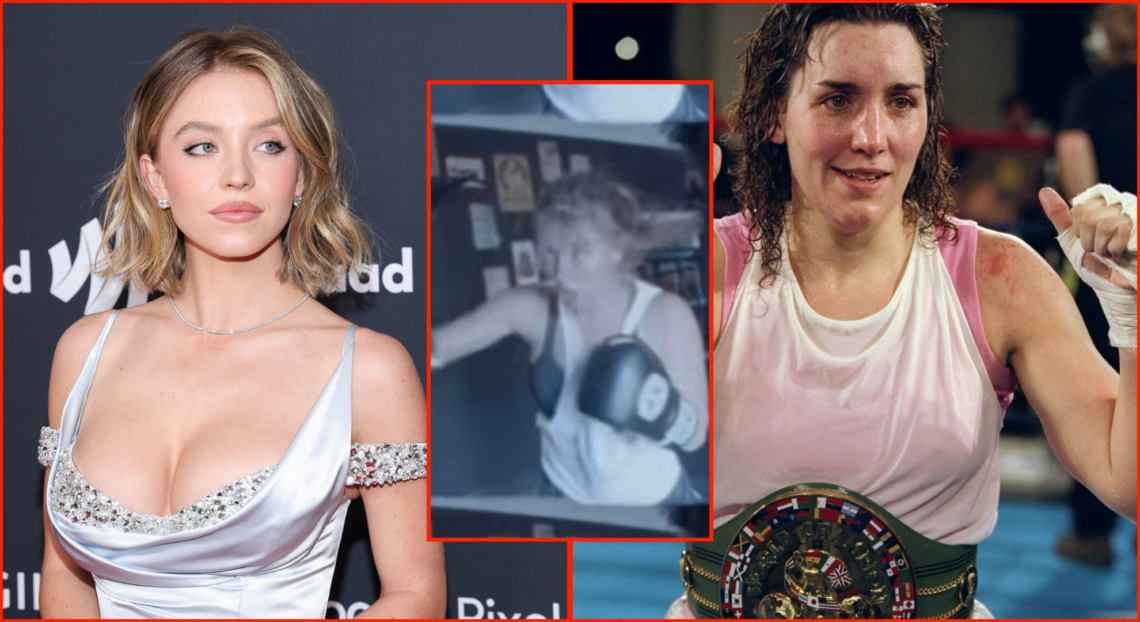 Sydney Sweeney and Christy Martin