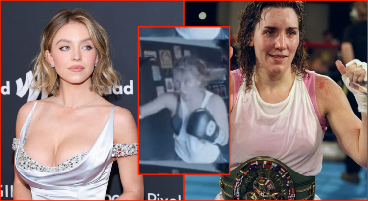 Sydney Sweeney and Christy Martin