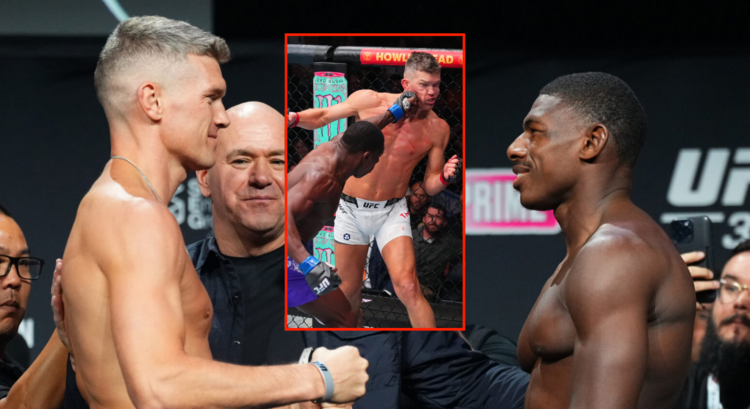 Pop out of Stephen Thompson vs Joaquin Buckley before and during their fight at UFC 307