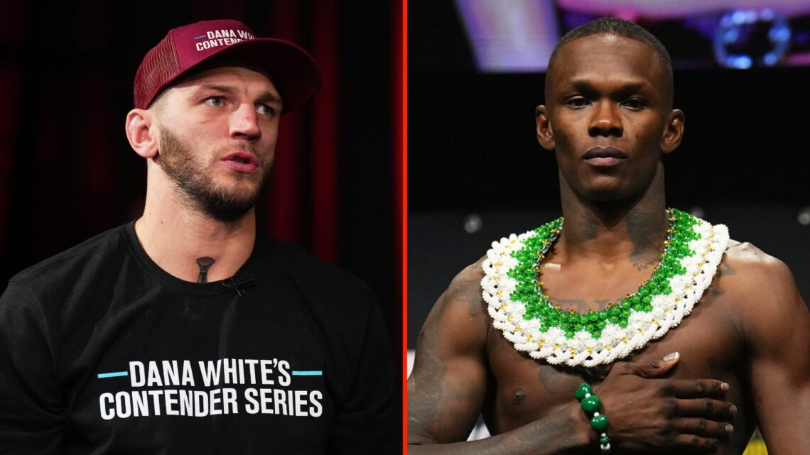 Israel Adesanya and Dan Hooker