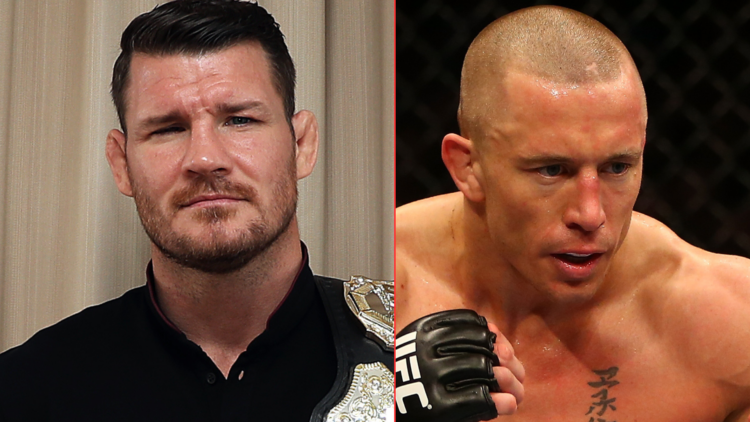 Michael Bisping and Georges St-Pierre