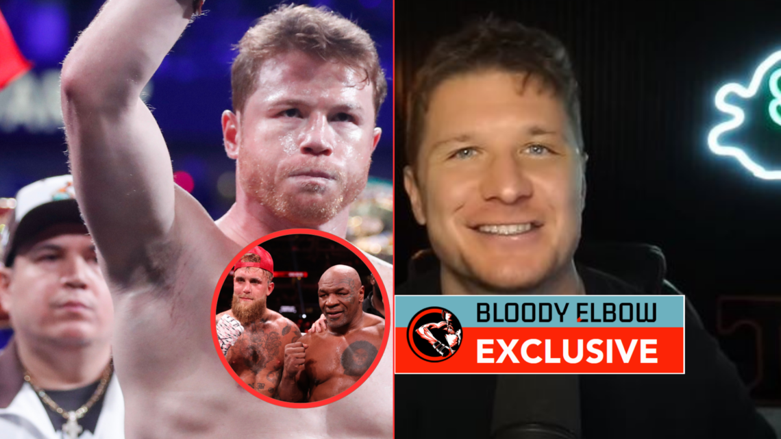 Canelo Alvarez, Jake Paul, Mike Tyson and Wade Plemons