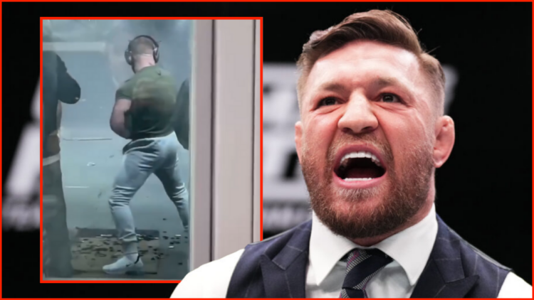 Conor McGregor tells Paul Hughes to ‘eat lead’ as he fires gun in wild threat amid bitter Khabib Nurmagomedov spat