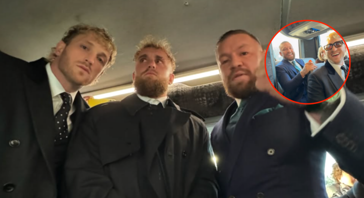 Logan Paul, Jake Paul and Conor McGregor