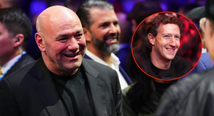 Pop out of Dana White at UFC 309 and Mark Zuckerberg at UFC 298