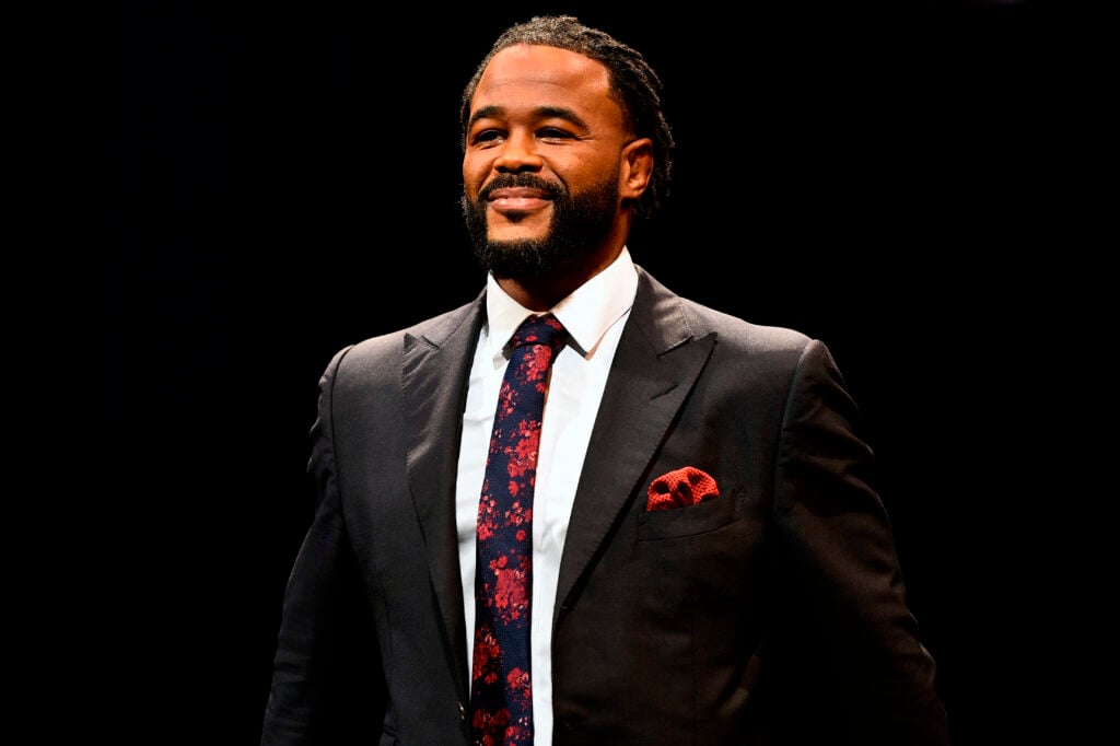 Rashad Evans in attendance at the UFC Hall of Fame Class of 2019 induction ceremony