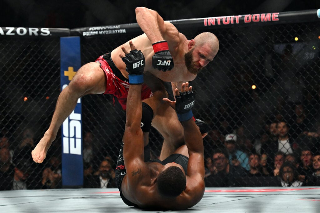 UFC 311 at the Intuit Dome in Inglewood, California