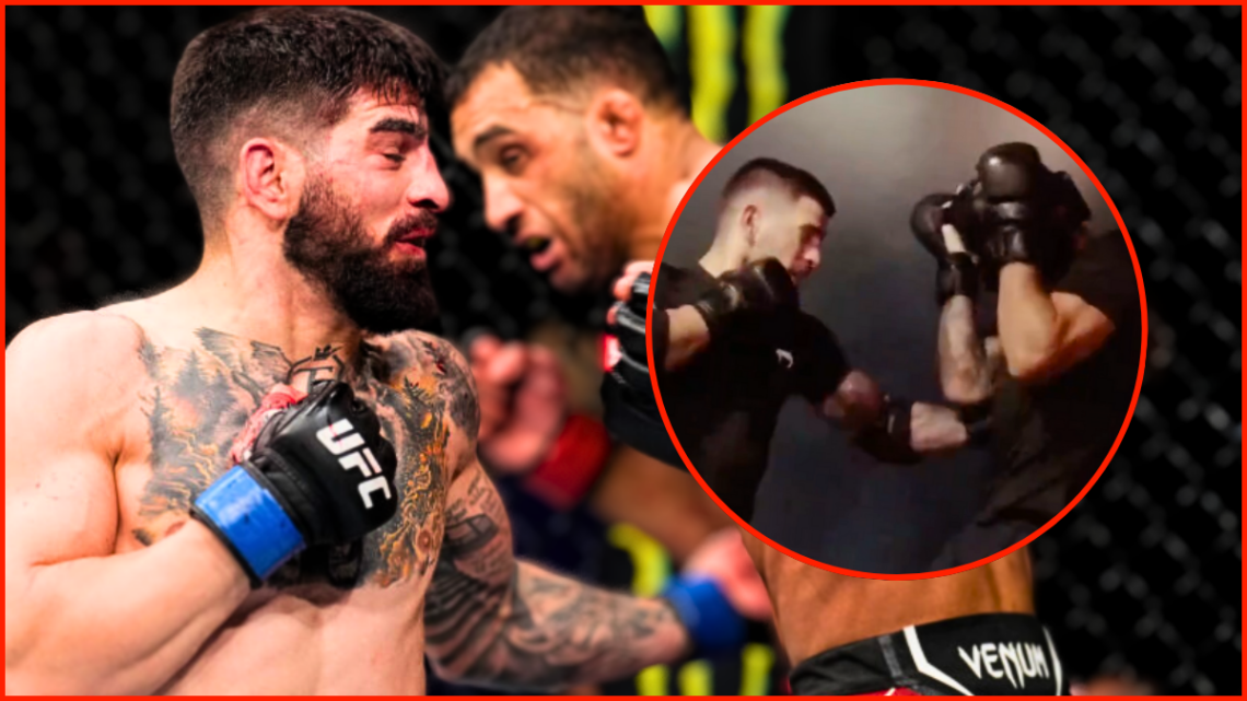 Ilia Topuria demolishes sparring partners with ‘unbelievable’ boxing skills and sick liver shots
