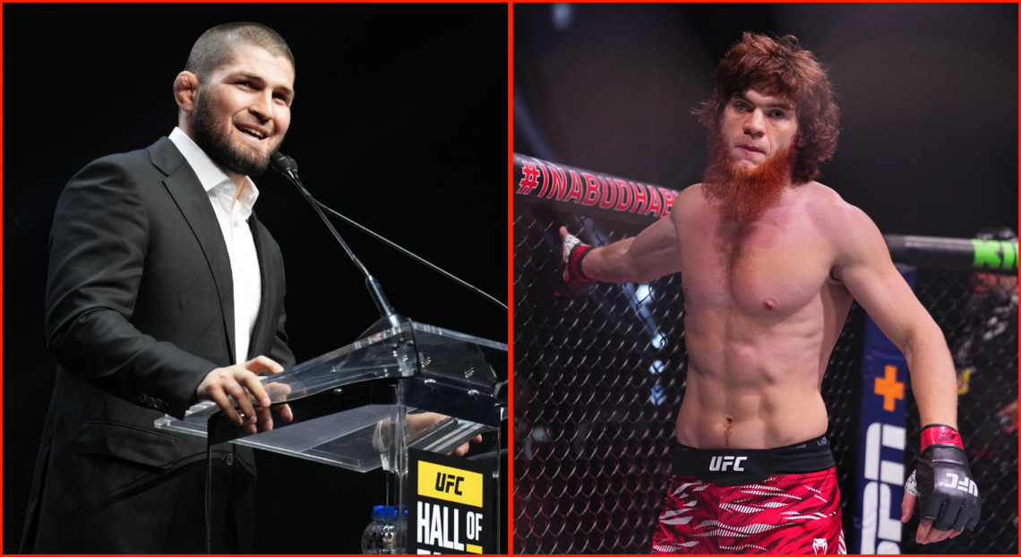 Khabib Nurmagomedov and Shara Magomedov