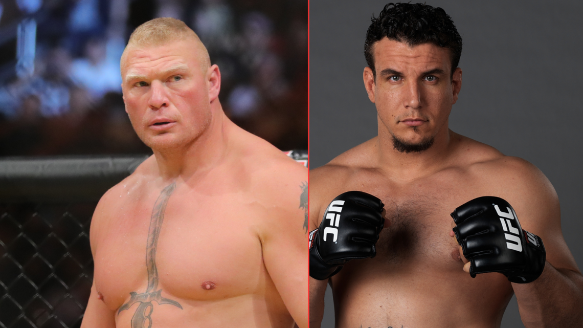 Brock Lesnar and Frank Mir