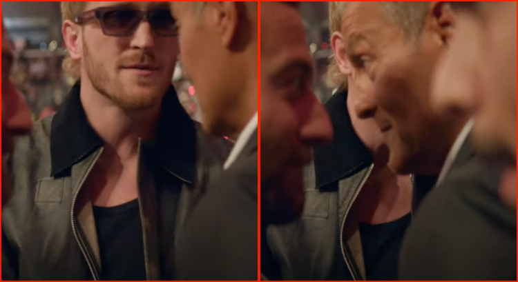 Logan Paul and Ari Emanuel