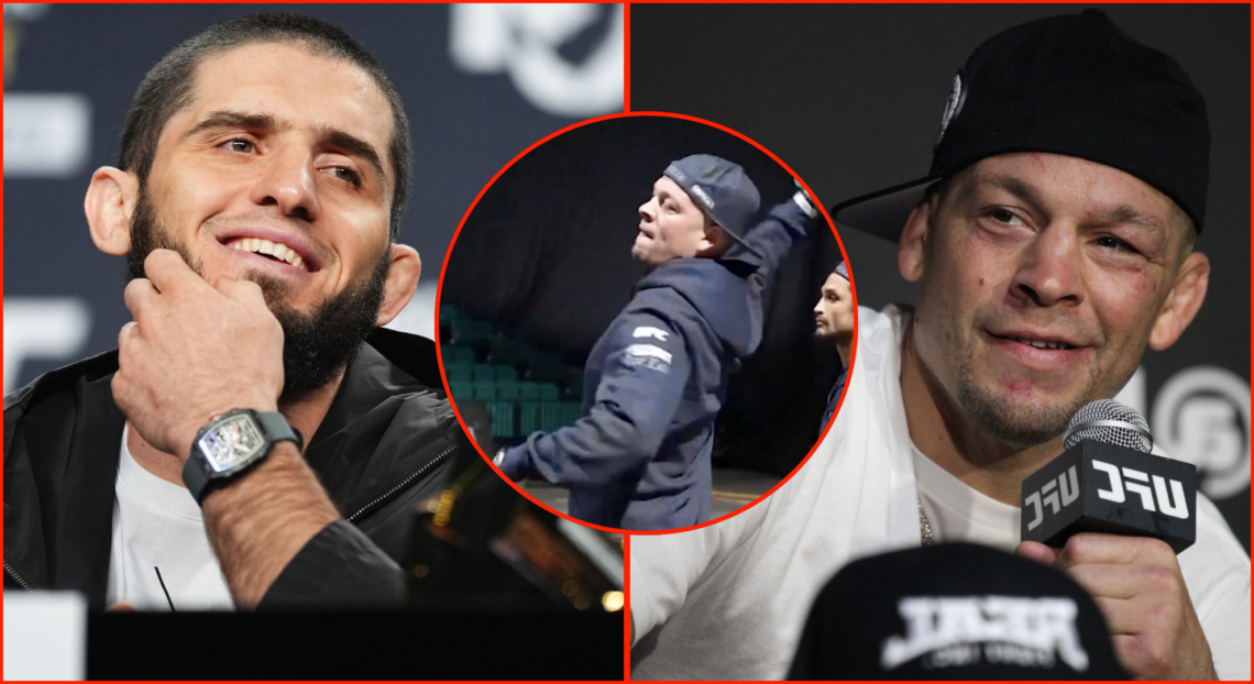 Islam Makhachev, Nate Diaz
