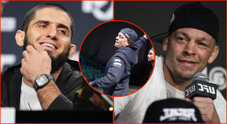Islam Makhachev, Nate Diaz