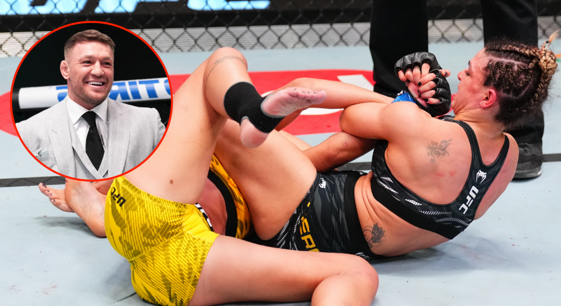 Conor McGregor, Mackenzie Dern, Amanda Ribas