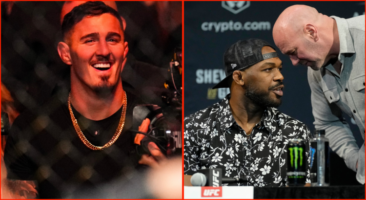 Tom Aspinall, Jon Jones, Dana White
