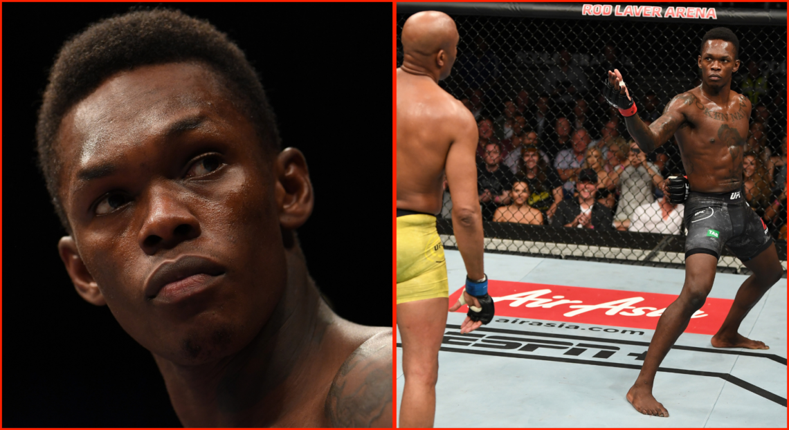 Israel Adesanya, Anderson Silva