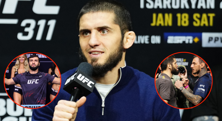 Islam Makhachev, Zubaira Tukhugov, Renato Moicano