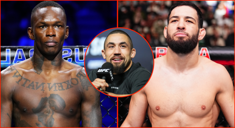 Israel Adesanya, Nassourdine Imavov, Robert Whittaker