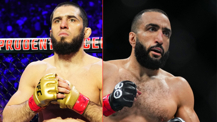 Islam Makhachev and Belal Muhammad