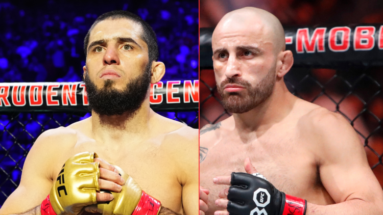 Islam Makhachev and Alexander Volkanovski