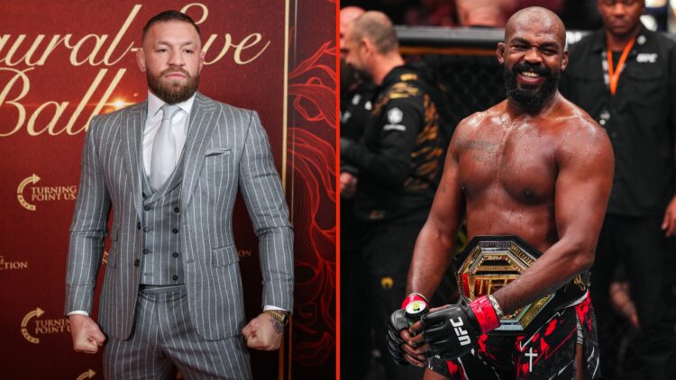 Conor McGregor and Jon Jones