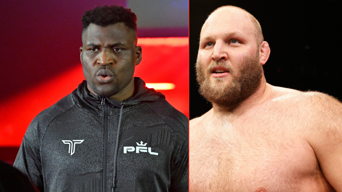 Francis Ngannou and Ben Rothwell