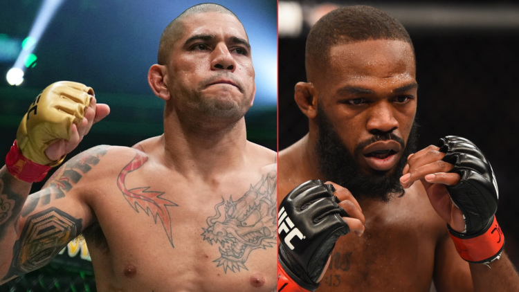 Alex Pereira and Jon Jones