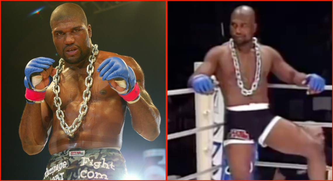 Rampage Jackson in two different Pride fights