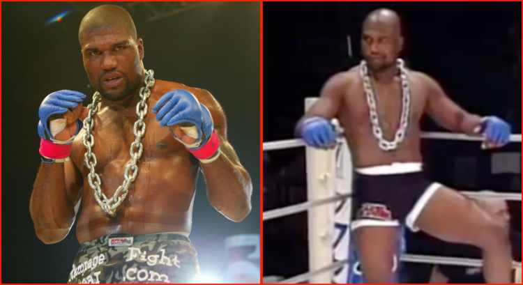 Rampage Jackson in two different Pride fights