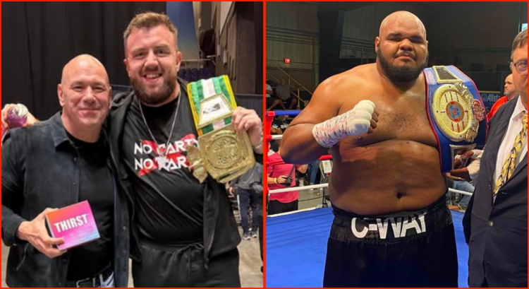 Dana White with Thomas Carty and Dajuan Calloway