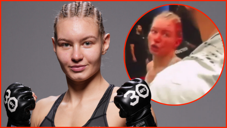 UFC star who slapped husband after defeat breaks silence to address controversial incident