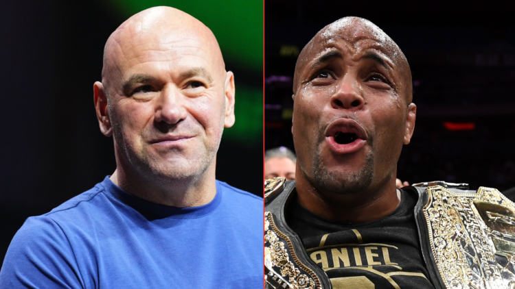 Dana White and Daniel Cormier
