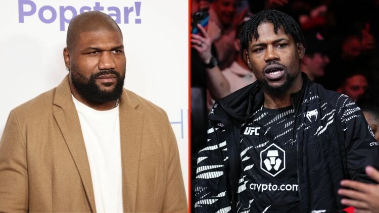 Rampage Jackson and Kevin Holland.