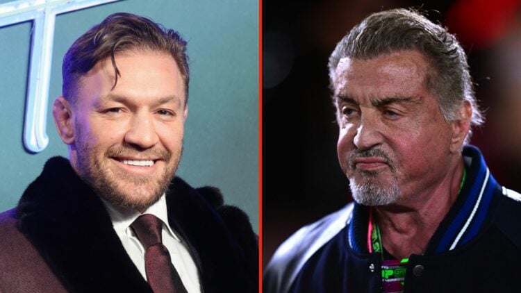 Sylvester Stallone and Conor McGregor