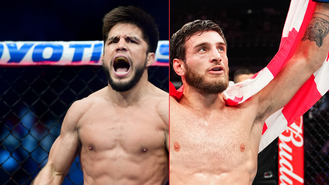 Henry Cejudo and Aleksandre Topuria