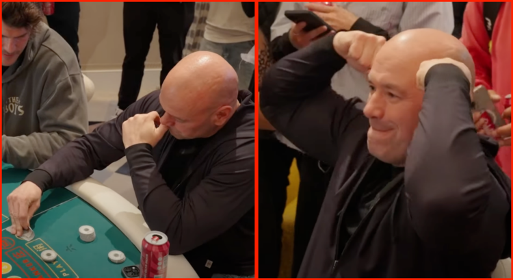Dana White gambling in Las Vegas