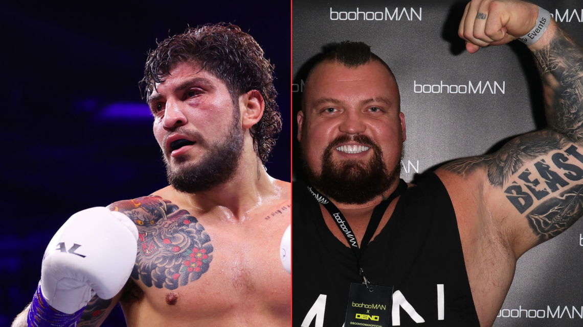 Eddie Hall and Dillon Danis were set for a massive MMA showdown until one  major issue got in the way