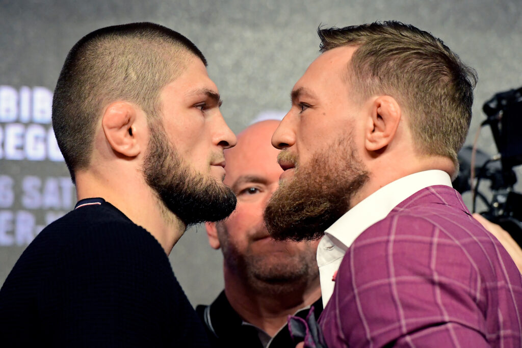 Image of Conor McGregor and Khabib Nurmagomedov