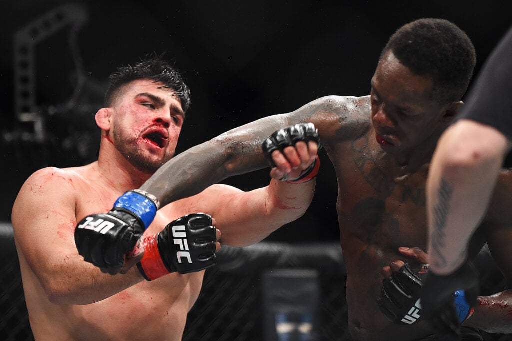 Image of Israel Adesanya and Kelvin Gastelum