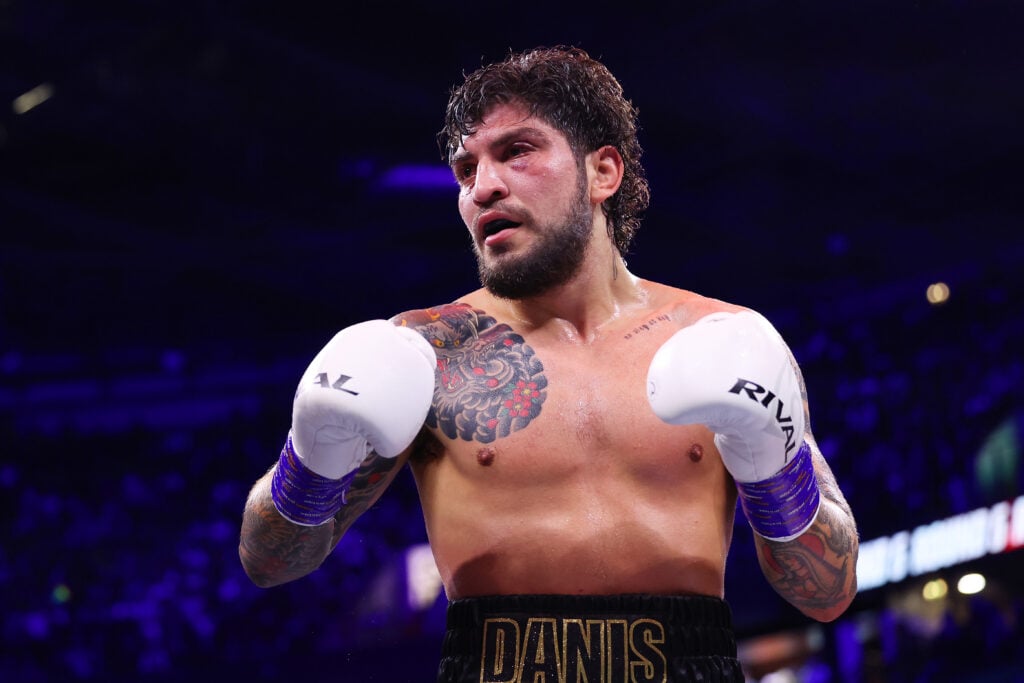 Dillon Danis during his boxing debut